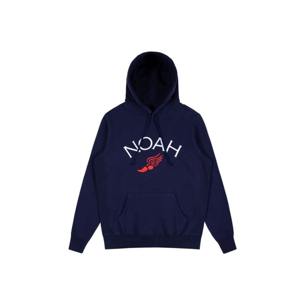 NOAH Embroidered Winged Foot Hoodie